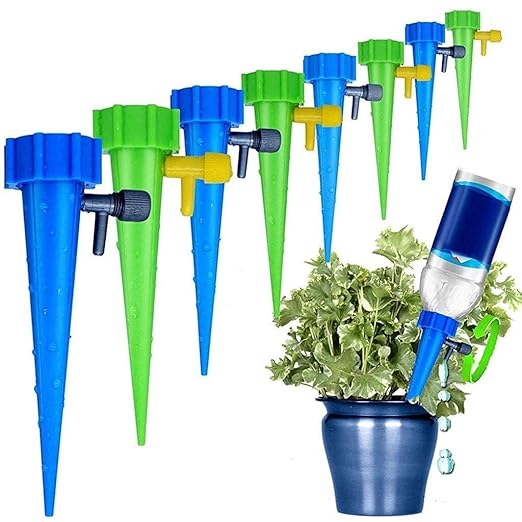 10 Pcs Drip Irrigation Kit For Home Garden, Self-Watering